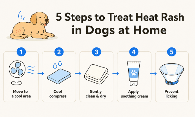 heat rash in dogs tips that help